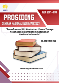 Prosiding Seminar Nasional Kesehatan 2023 