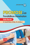 PROMOSI Dan Pendidikan Kesehatan Edisi Revisi