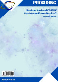 Prosiding Seminar Nasional COSMIC Kedokteran Komunitas Ke-2 